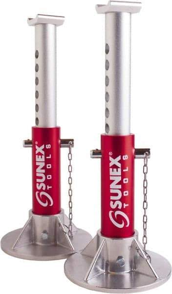 Sunex Tools - 6,000 Lb Capacity Jack Stand - 10.6 to 15.4" High - Best Tool & Supply