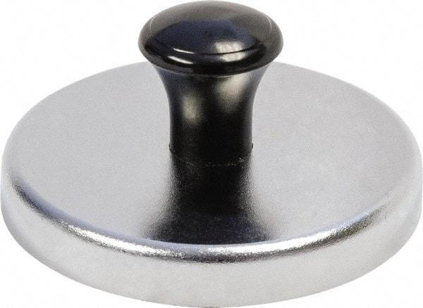 Mag-Mate - 2-5/8" Diam Magnetic Print Holder - Round, 1-1/8" High, 41 Lb Average Magnetic Pull - Best Tool & Supply