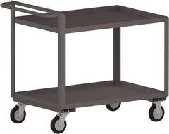 Jamco - 1,200 Lb Capacity, 18" Wide x 36" Long x 30" High Standard Utility Cart - 2 Shelf, Steel - Best Tool & Supply