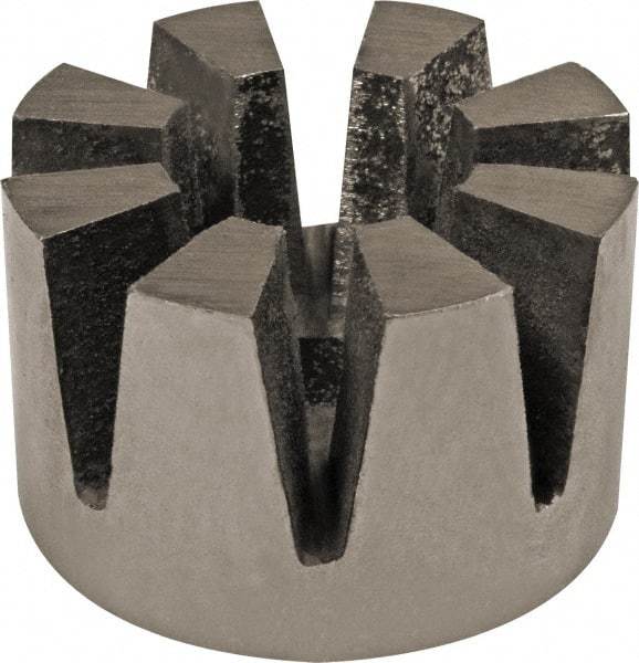 Mag-Mate - 2" OD x 1-1/4" High, 8 Pole Alnico Rotor Magnet - 1/2" Hole Diam, 140 Lb Max Holding Capacity, 800°F Max Operating Temp - Best Tool & Supply