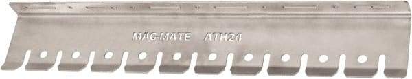 Mag-Mate - 4" Projection, 302 Stainless Steel Air Tool Holder Rack - 24" OAL - Best Tool & Supply