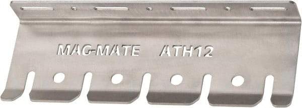 Mag-Mate - 4" Projection, 302 Stainless Steel Air Tool Holder Rack - 12" OAL - Best Tool & Supply