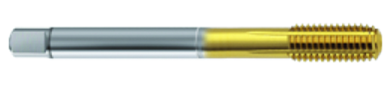 M24 x 1.50 Dia. - 6HX - 7 FL - Cobalt Semi-Bott Tap-TiN FORM-C DIN 374 - Best Tool & Supply