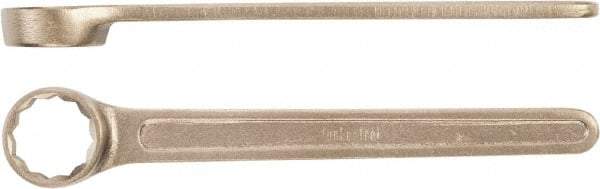 Ampco - 67mm 12 Point Box Wrench - Single End, Aluminum Bronze, Plain Finish - Best Tool & Supply