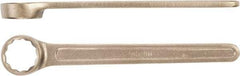 Ampco - 27mm 12 Point Box Wrench - Single End, Aluminum Bronze, Plain Finish - Best Tool & Supply