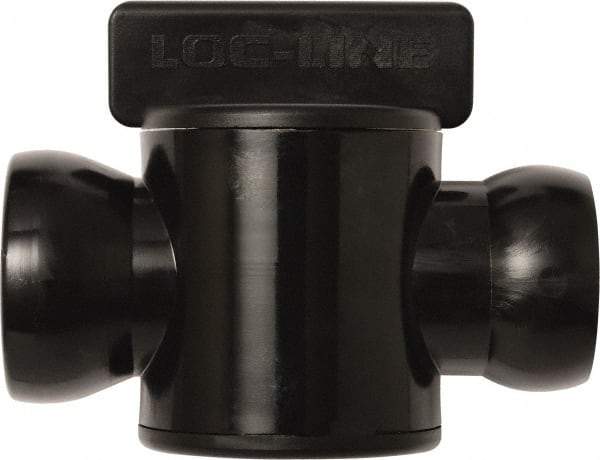 Loc-Line - 10 Piece, 3/4" ID Coolant Hose In-Line Check Valve - Female to Ball Connection, Acetal Copolymer Body, Unthreaded, Use with Loc-Line Modular Hose Systems - Best Tool & Supply