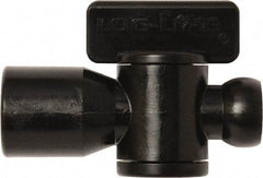 Loc-Line - 10 Piece, 1/4" ID Coolant Hose Female NPT Valve - Female to Female Connection, Acetal Copolymer Body, NPT, Use with Loc-Line Modular Hose Systems - Best Tool & Supply