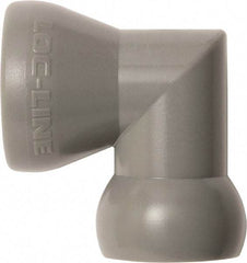 Loc-Line - 1/2" Hose Inside Diam, Coolant Hose Elbow - For Use with Loc-Line Modular Hose System, 20 Pieces - Best Tool & Supply