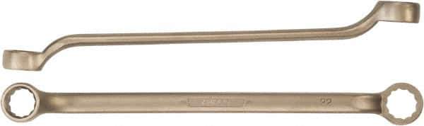 Ampco - 9mm x 11mm 12 Point Box Wrench - Double End, Aluminum Bronze, Plain Finish - Best Tool & Supply