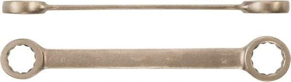 Ampco - 1/2" x 19/32" 12 Point Box Wrench - Double End, Aluminum Bronze, Plain Finish - Best Tool & Supply