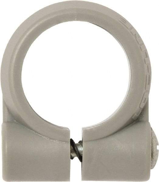 Loc-Line - Unthreaded, 1/4" Hose Inside Diam, Coolant Hose Element Clamp - For Use with 1/4" Loc-Line Modular Hose System, 20 Pieces - Best Tool & Supply