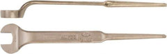 Ampco - 36mm Nonsparking Standard Spud Handle Open End Wrench - Single End, Plain Finish - Best Tool & Supply