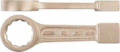 Ampco - 94mm 12 Point Striking Box Wrench - Single End, Aluminum Bronze, Plain Finish - Best Tool & Supply