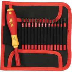 Wiha - Interchangeable Bit Screwdriver Handle - Phillips, Torx & Square Tip - Best Tool & Supply