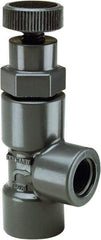 Hayward - 150 Max psi Angle Globe Pressure Reducing Valve - 1" Threaded Connection - Best Tool & Supply