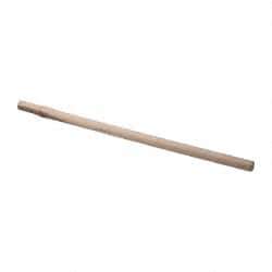 Made in USA - 36" Long Replacement Handle for Sledge Hammers - 1-1/2" Eye Length x 1-1/4" Eye Width, Hickory, 18 to 24 Lb Capacity, Material Grade Type A - Best Tool & Supply