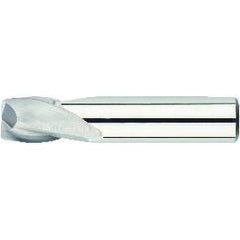 3/4 Dia. x 3 Overall Length 2-Flute Square End Solid Carbide SE End Mill-Round Shank-Center Cut-TiAlN - Best Tool & Supply