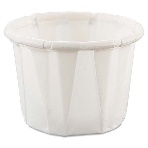 DART - Paper Portion Cups, .5 oz, White, 250/Bag, 20 Bags/Carton - Best Tool & Supply