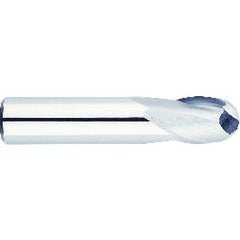 1/4" Dia. - 2" OAL - Solid CBD - Bright - Ball Nose SE EM - 2 FL - Best Tool & Supply