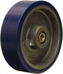 Hamilton - 10 Inch Diameter x 3 Inch Wide, Polyurethane on Cast Iron Caster Wheel - 3,240 Lb. Capacity, 3-1/2 Inch Hub Length, 3/4 Inch Axle Diameter, Sealed Precision Ball Bearing - Best Tool & Supply