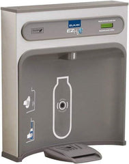 Halsey Taylor - 8 GPH Cooling Capacity Retro Fit Water Cooler & Fountain - Retro-Fit Bottle Filling Station, 20 to 105 psi, 0.20 hp, Stainless Steel - Best Tool & Supply