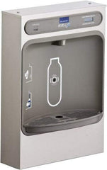 ELKAY - 8 GPH Cooling Capacity Surface Mount Water Cooler & Fountain - Bottle Filling, 20 to 105 psi, 0.20 hp, Stainless Steel - Best Tool & Supply