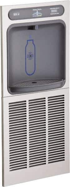 Halsey Taylor - 8 GPH Cooling Capacity In Wall Recessed Water Cooler & Fountain - In-Wall, 20 to 105 psi, 0.20 hp, Stainless Steel - Best Tool & Supply