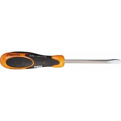 Beta - 4mm Blade Width, 7-1/2" OAL, Standard Slotted Screwdriver - Best Tool & Supply