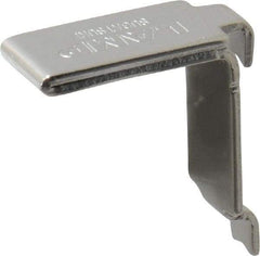 Sugatsune - 99 Lb Capacity, 430 Stainless Steel, Shelf Support Bracket - 20mm Long, 24.2mm High, 10mm Wide - Best Tool & Supply
