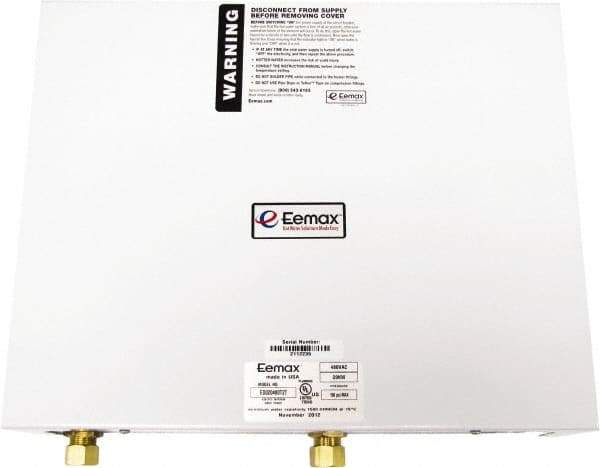 Eemax - 208 VAC Electric Water Heater - 24 KW, 67 Amp, 6 Wire Gauge - Best Tool & Supply