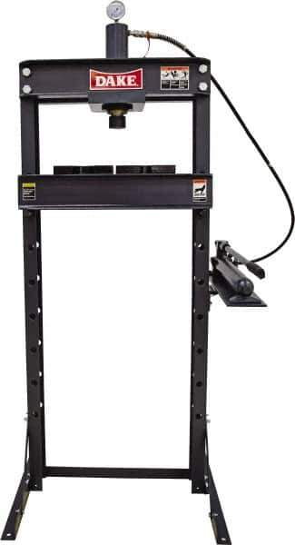 Dake - 10 Ton Hydraulic Shop Press - 6 Inch Stroke - Best Tool & Supply