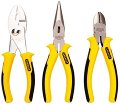 Stanley - 3 Piece Slip Joint Plier Set - Comes in Display Card - Best Tool & Supply