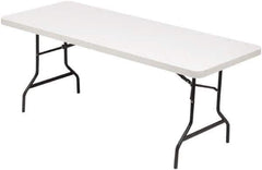 ALERA - 72" Long x 30" Wide x 29" High, Rectangular Folding Table - Platinum - Best Tool & Supply