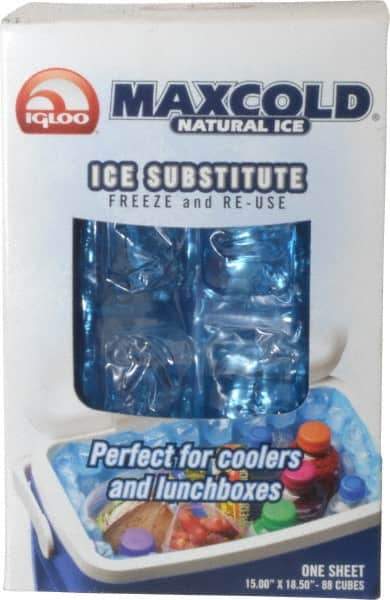 Igloo - Portable Cooler Plastic Ice Sheet - Blue, Compatible with All Ice Chests - Best Tool & Supply