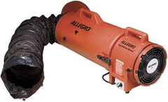 Allegro - 900 CFM, Electrical AC Axial Blower Kit - 8 Inch Inlet/Outlet, 0.33 HP, 115 Max Voltage Rating, Explosion Proof - Best Tool & Supply