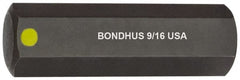 Bondhus - 9/16" Hex Drive Bit - Best Tool & Supply