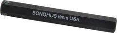 Bondhus - 6mm Hex Drive Bit - 2" OAL - Best Tool & Supply