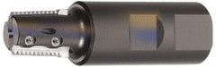 Kennametal - 18mm Cut Diam, 43mm Max Hole Depth, 25mm Shank Diam, Internal/External Indexable Thread Mill - Insert Style TMS, 3 Inserts, Toolholder Style TMT, 102mm OAL - Best Tool & Supply