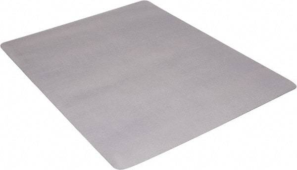 Aleco - 60" Long x 46" Wide, Chair Mat - Rectangular, Straight Edge Style, Texured Both Sides - Best Tool & Supply