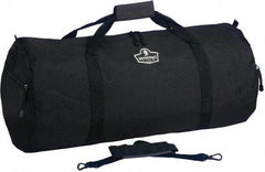 Ergodyne - 2 Pocket, 2,600 Cubic Inch, 600D Polyester Empty Duffel Bag - 23 Inch Wide x 11 Inch Deep x 12 Inch High, Black, Model No. 5020P - Best Tool & Supply