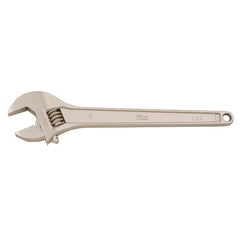 Martin Tools - Adjustable Wrenches; Wrench Type: Adjustable ; Wrench Size (Inch): 10.0000 ; Jaw Capacity (Inch): 1-5/16 ; Material: US Forged Alloy Steel ; Finish/Coating: Zinc Plated ; Overall Length (Inch): 10 - Exact Industrial Supply