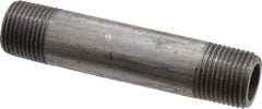 Value Collection - Schedule 80, 3/8" Diam x 3" Long Black Pipe Nipple - Threaded - Best Tool & Supply