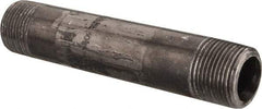 Value Collection - Schedule 80, 3/4" Diam x 5" Long Black Pipe Nipple - Threaded - Best Tool & Supply