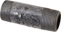 Value Collection - Schedule 80, 1" Diam x 3-1/2" Long Black Pipe Nipple - Threaded - Best Tool & Supply