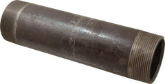 Value Collection - Schedule 80, 3" Diam x 12" Long Black Pipe Nipple - Threaded - Best Tool & Supply