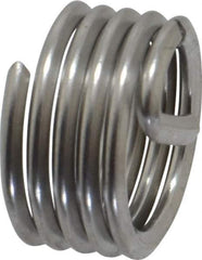 Recoil - M10x1.50 Metric Coarse, 10mm OAL, Free Running Helical Insert - 4-7/8 Free Coils, Tanged, Stainless Steel, Bright Finish, 1D Insert Length - Best Tool & Supply