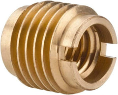 E-Z LOK - 3/8-16, Brass Knife Insert - 1/2" Drill, 1/2" Hole Diam, 5/8" Long, 3/4" Min Grip - Best Tool & Supply