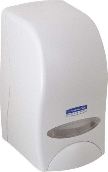 Kimberly-Clark Professional - 1000 mL Liquid Hand Soap Dispenser - Plastic, Hanging, White - Best Tool & Supply