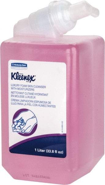 Kleenex - 1 L Dispenser Refill Foam Hand Cleaner - Moisturizing, Light Pink, Citrus Floral Scent - Best Tool & Supply