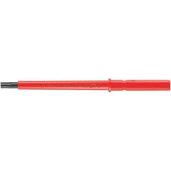 Wera - 9mm Drive T8 Torx Screwdriver Bit - 154mm OAL, Insulated - Best Tool & Supply